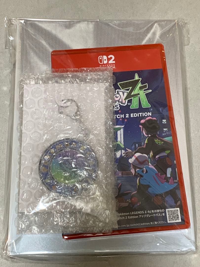 ポケモンZA Switch2ソフト新品未開封　ポケセン購入特典付き
