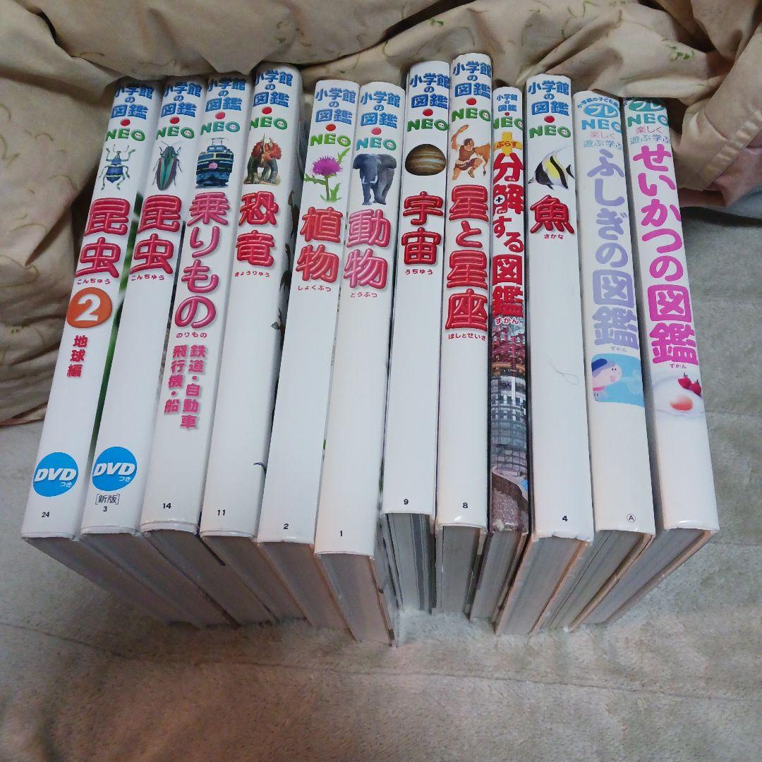 小学館の図鑑NEO12冊