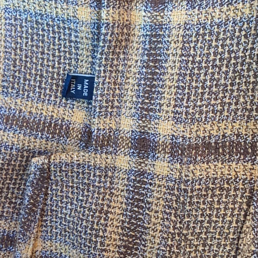 ラルディーニ ジャケット　LARDINIブラウンチェック