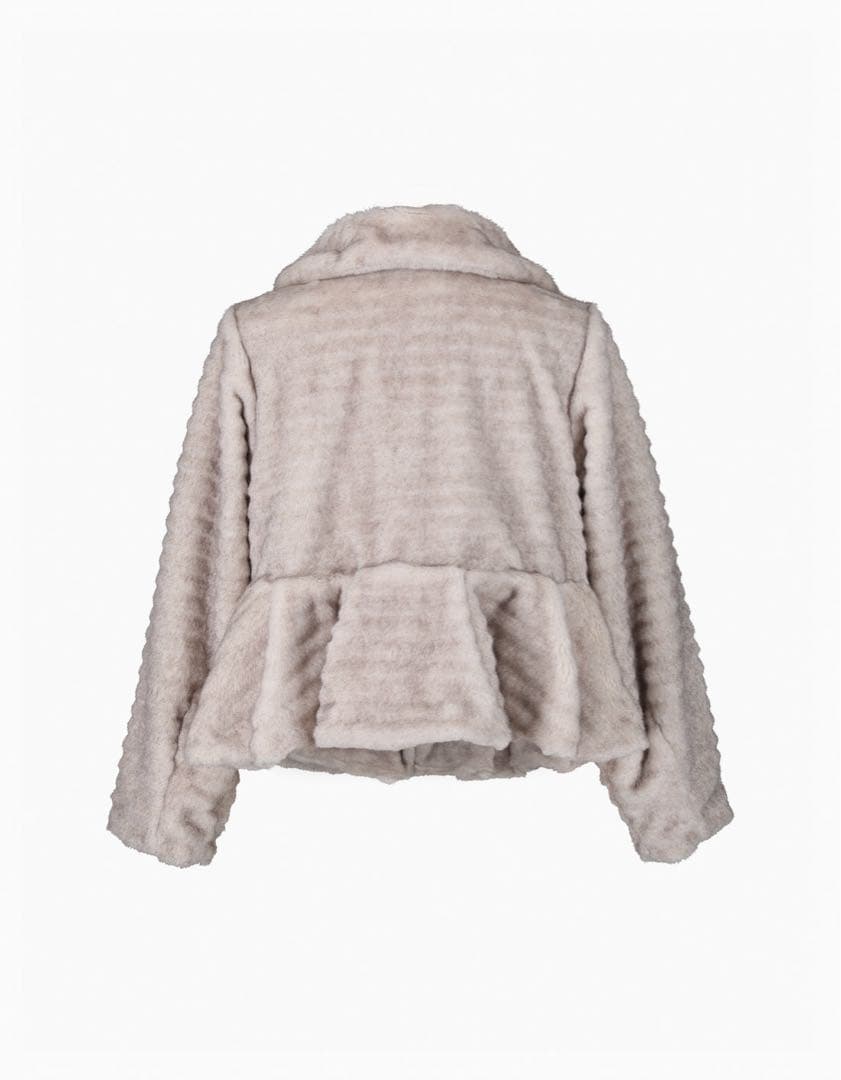 新品　Bibiy. DORA PEPURAMU FUR COAT ファーコート