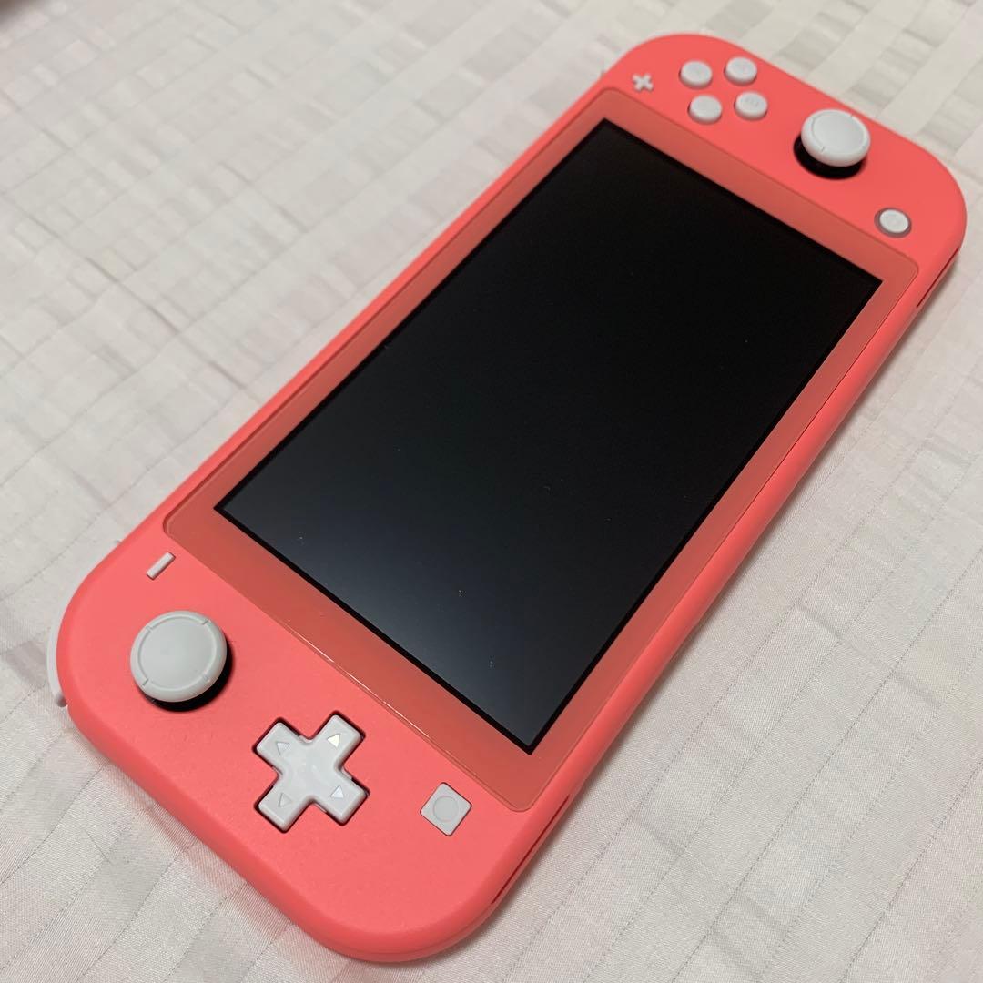 Nintendo Switch light 本体 コーラルピンク 美品