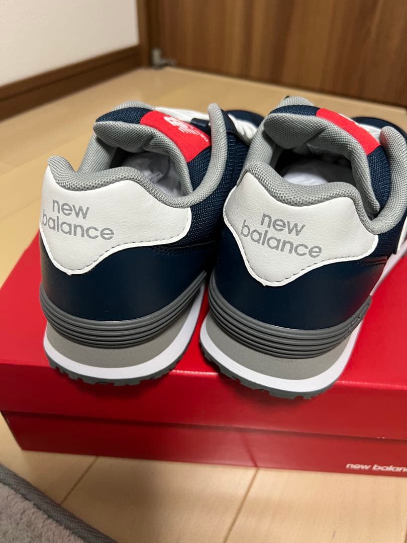 ニューバランス安全靴　24cm PL-441　ネイビー