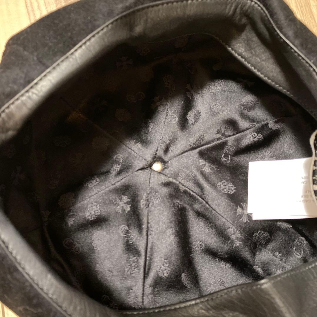 GINA ジーナ クロスボール セーフピン付き ベレー帽 カシミヤ シルク