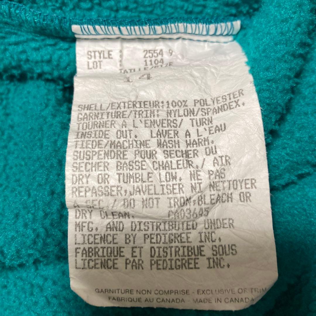 パタゴニアRマーク入り　80年代シンチラスナップT初期ポケットなし　カナダ製