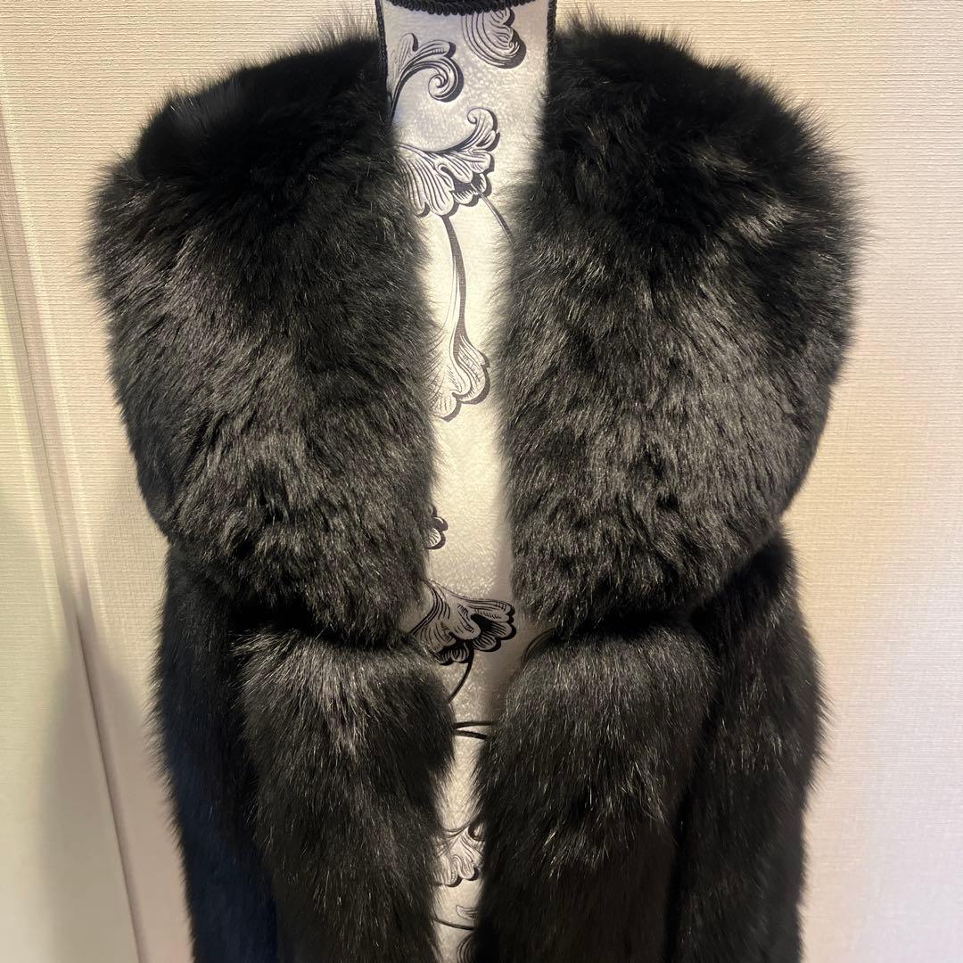 10日で終了！ソブ★ダブスタ　ブルーフォックス　黒色ベストジレ16万円の半額以下