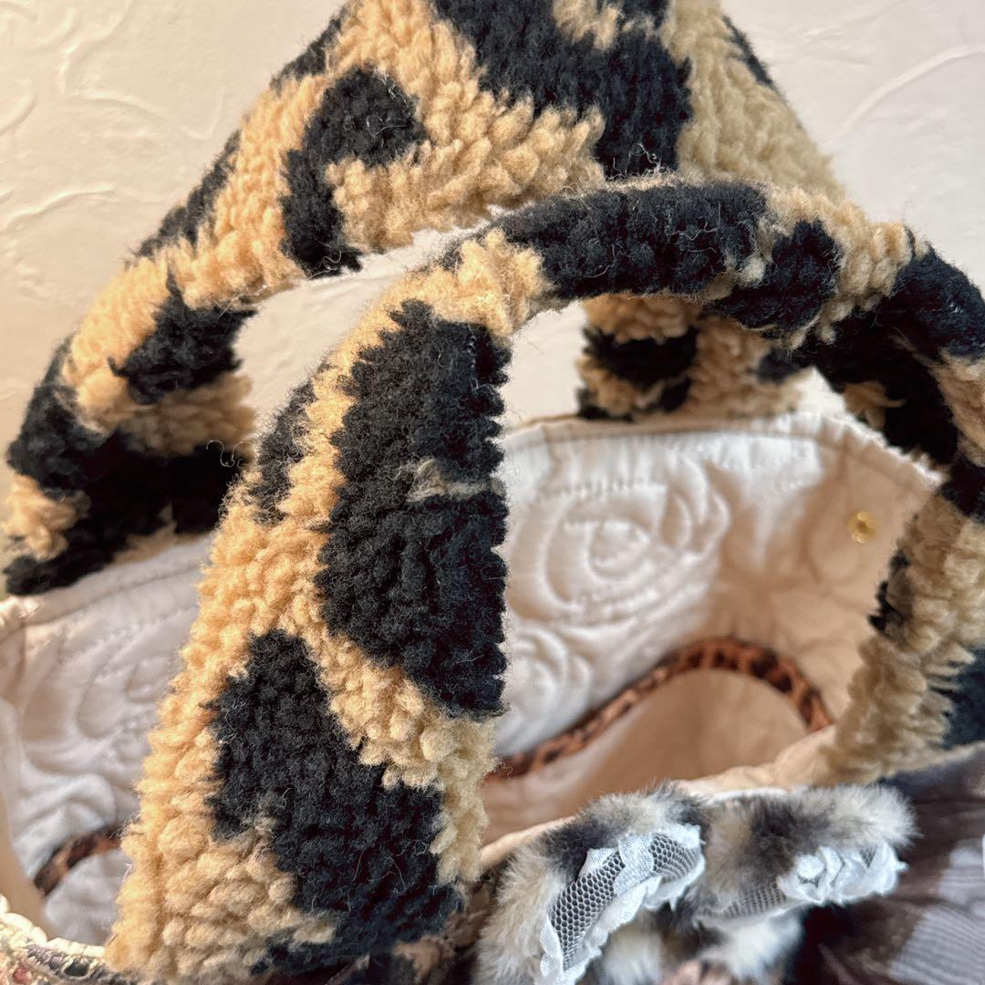 あ*き様 コヤンイサムチョン♡新作カフェオレ色インド刺繍リトルサンダーのトートバ