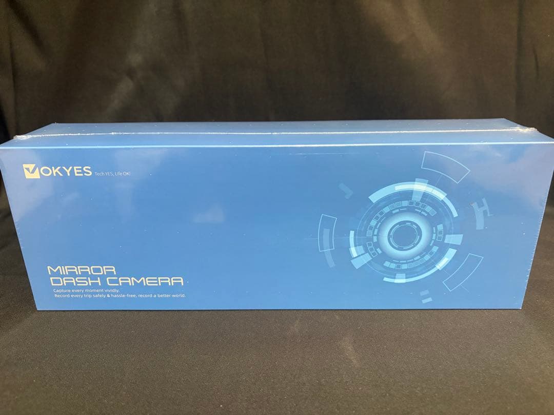 新品 OKYES ミラードラレコ T16 前後2.5K CarPlay11インチ