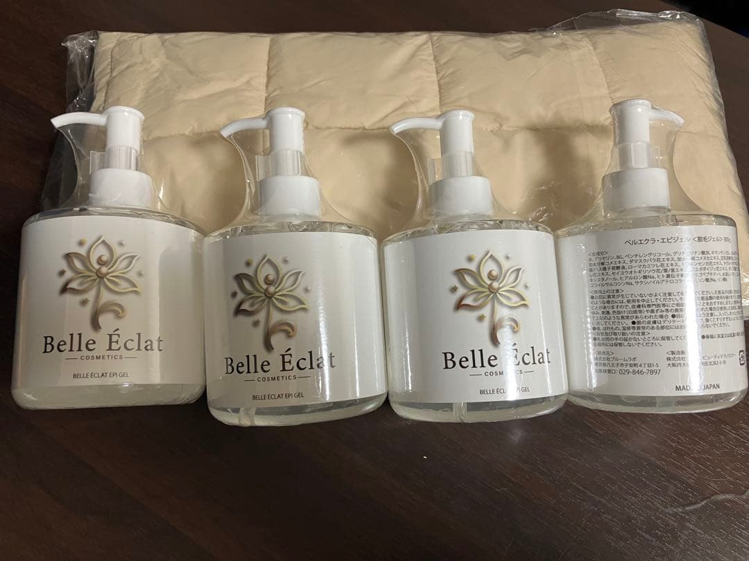 Belle Éclat 脱毛ジェル 300g 4本セット