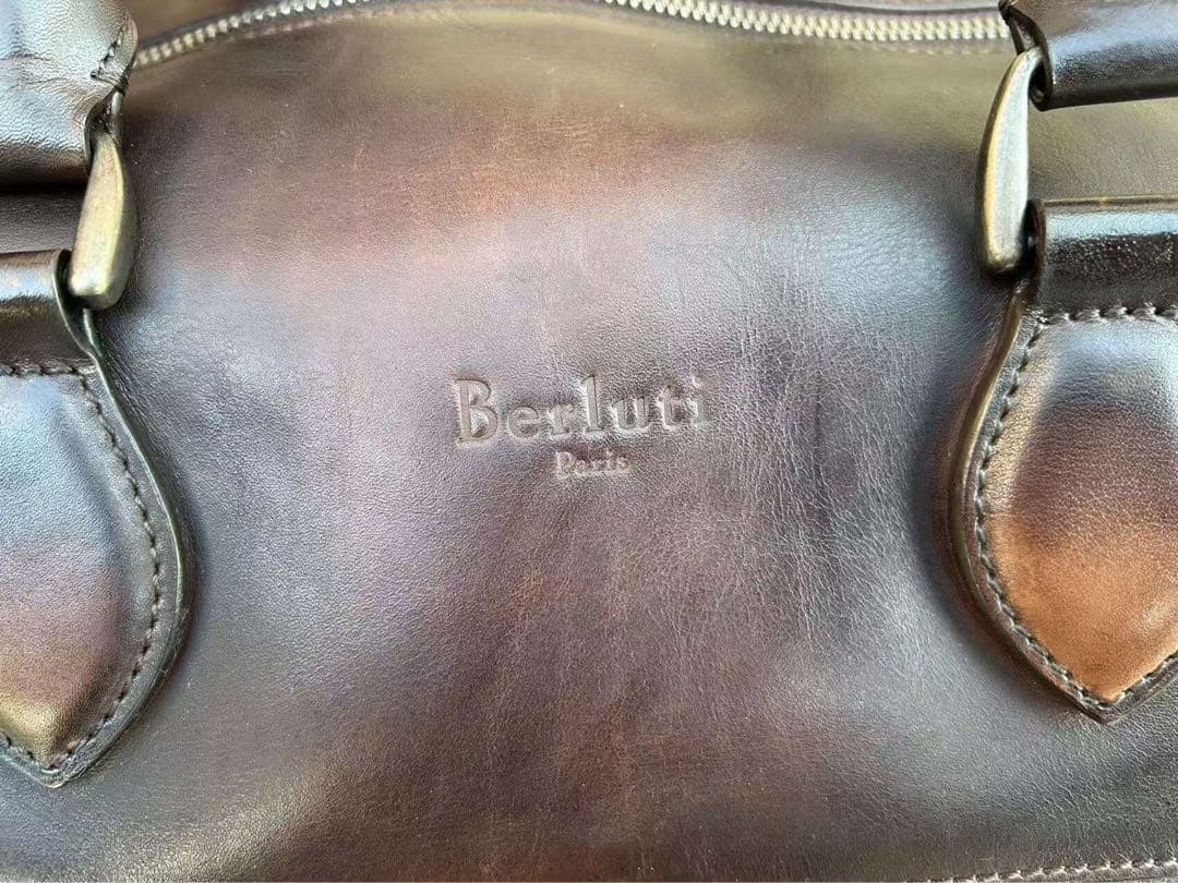 BERLUTI ベルルッティボストントラベルバッグ2wayショルダーバッグ極美品