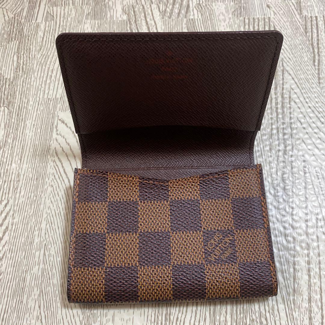 【なな】LOUIS VUITTON ダミエ 名刺入れ カードケース