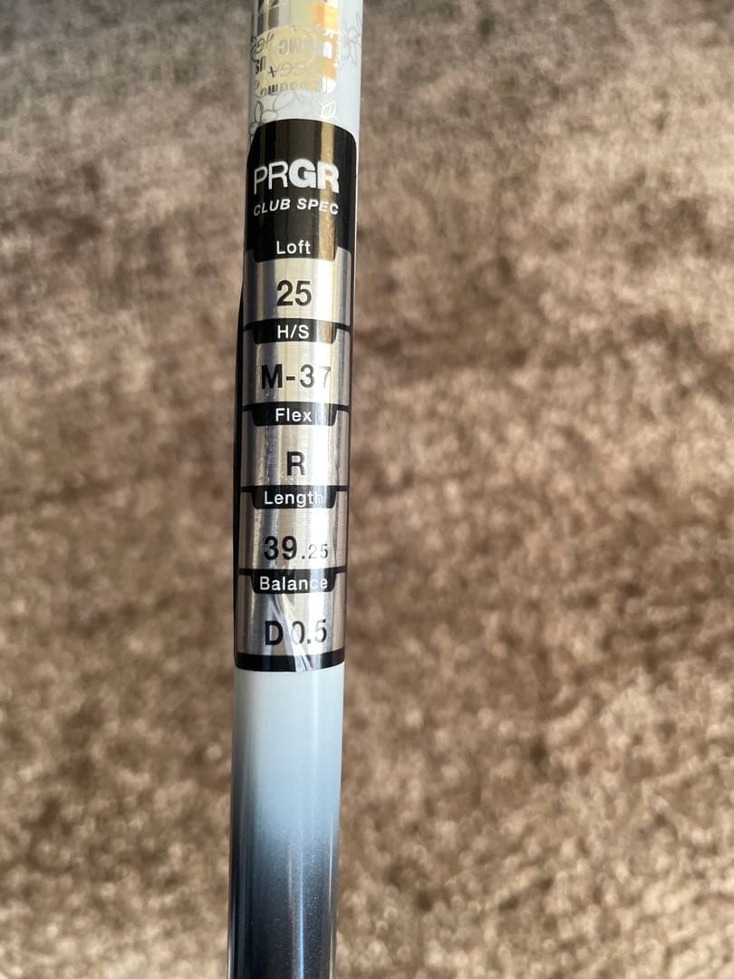 PRGR RS 25度 U5 ユーティリティクラブ