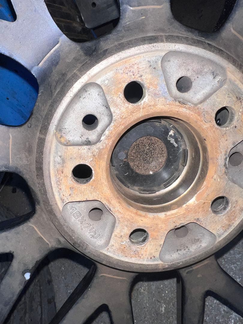 ケン坊さん専用RAYS MM-X pcd100 7.5j +52 プリウス