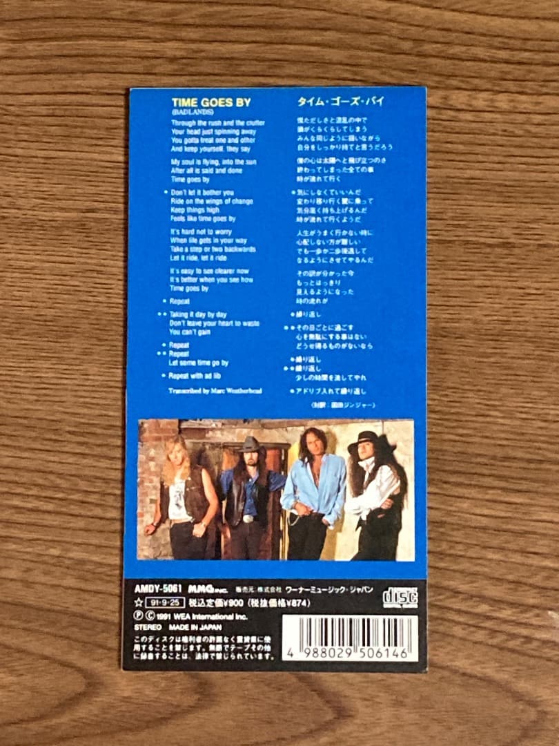 バッドランズ　タイム・ゴーズ・バイ　BADLANDS TIME GOES BY