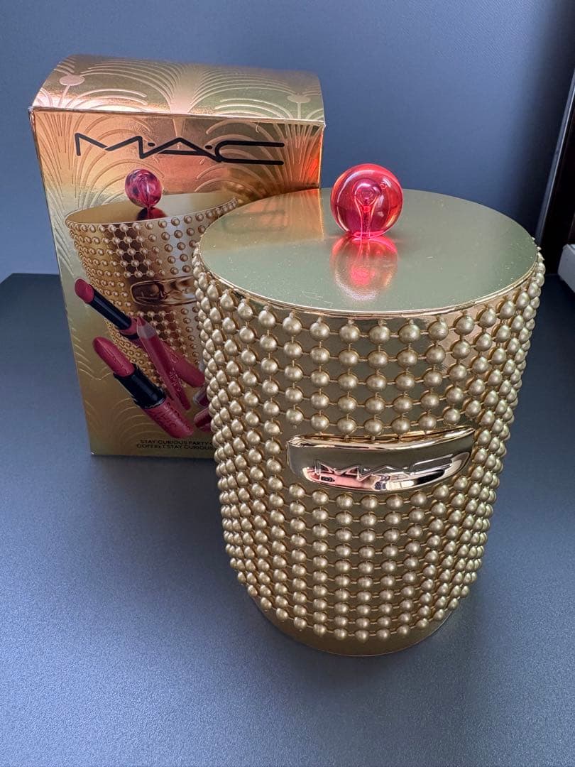 M・A・C ステイ　キュリアス　パーティ　クルー　ボールド限定品<No.337>