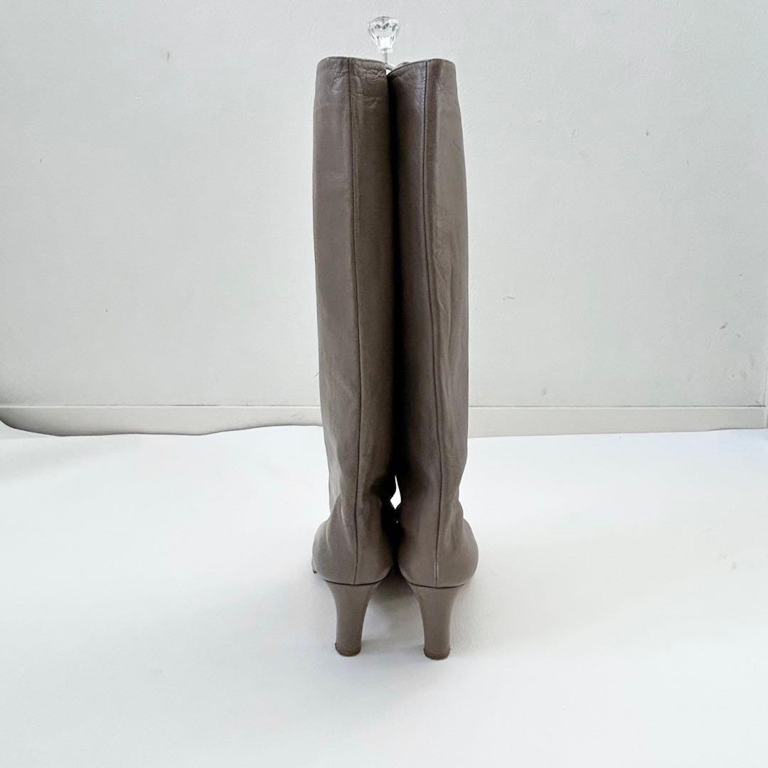 NEBULONIE ネブローニ ロングブーツ グレージュ 37