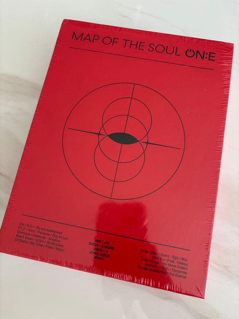 map of the soul on:e 未開封　シュリンク付き