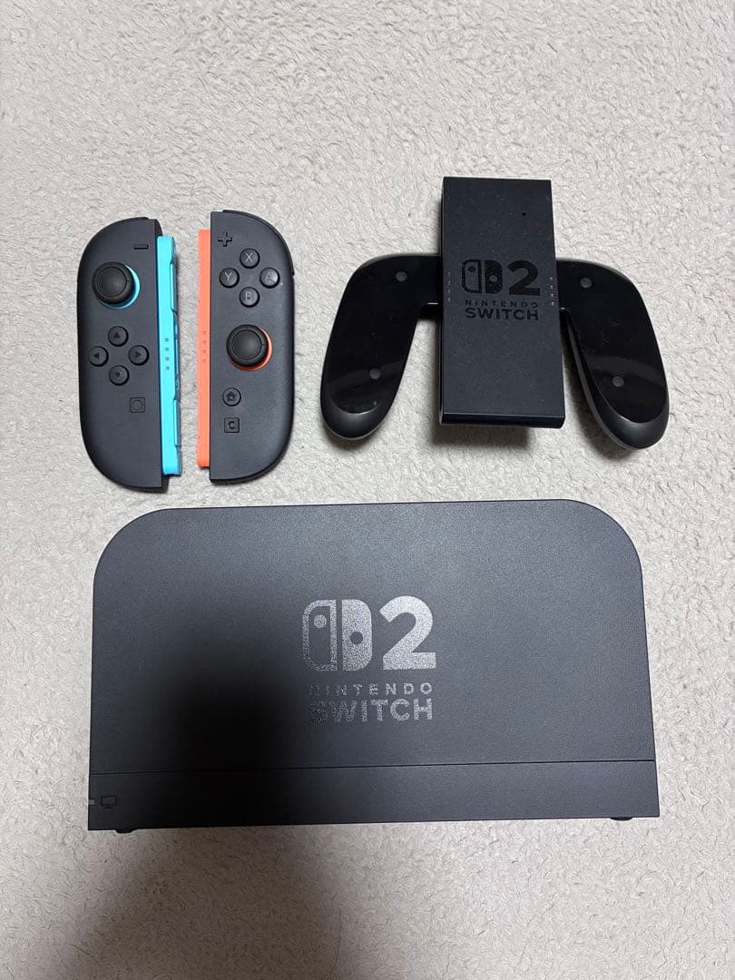 Nintendo Switch 2 付属品完備　国内版　マリカ無