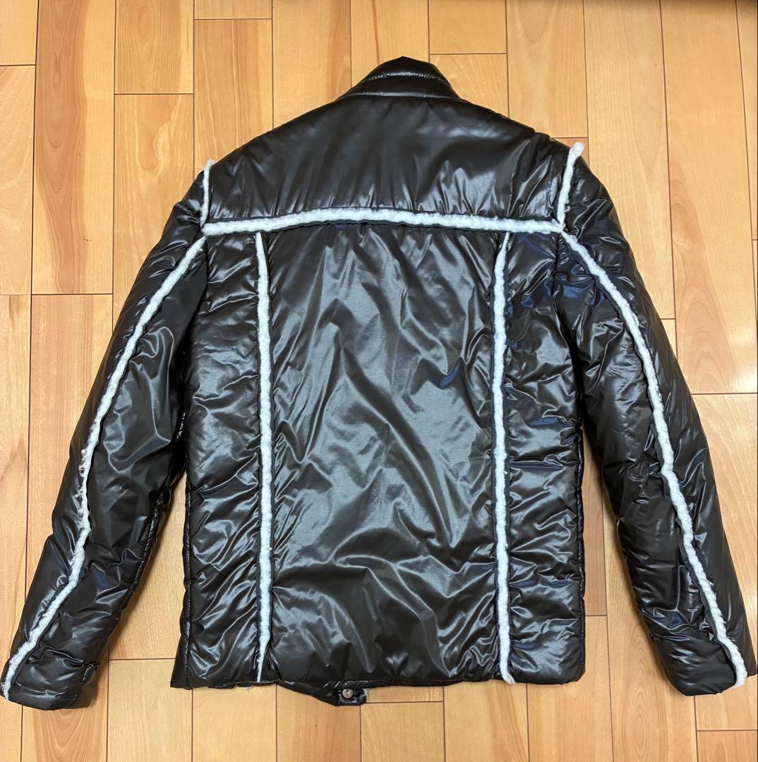 Maison Martin Margiela ダークブラウンナイロンジャケット