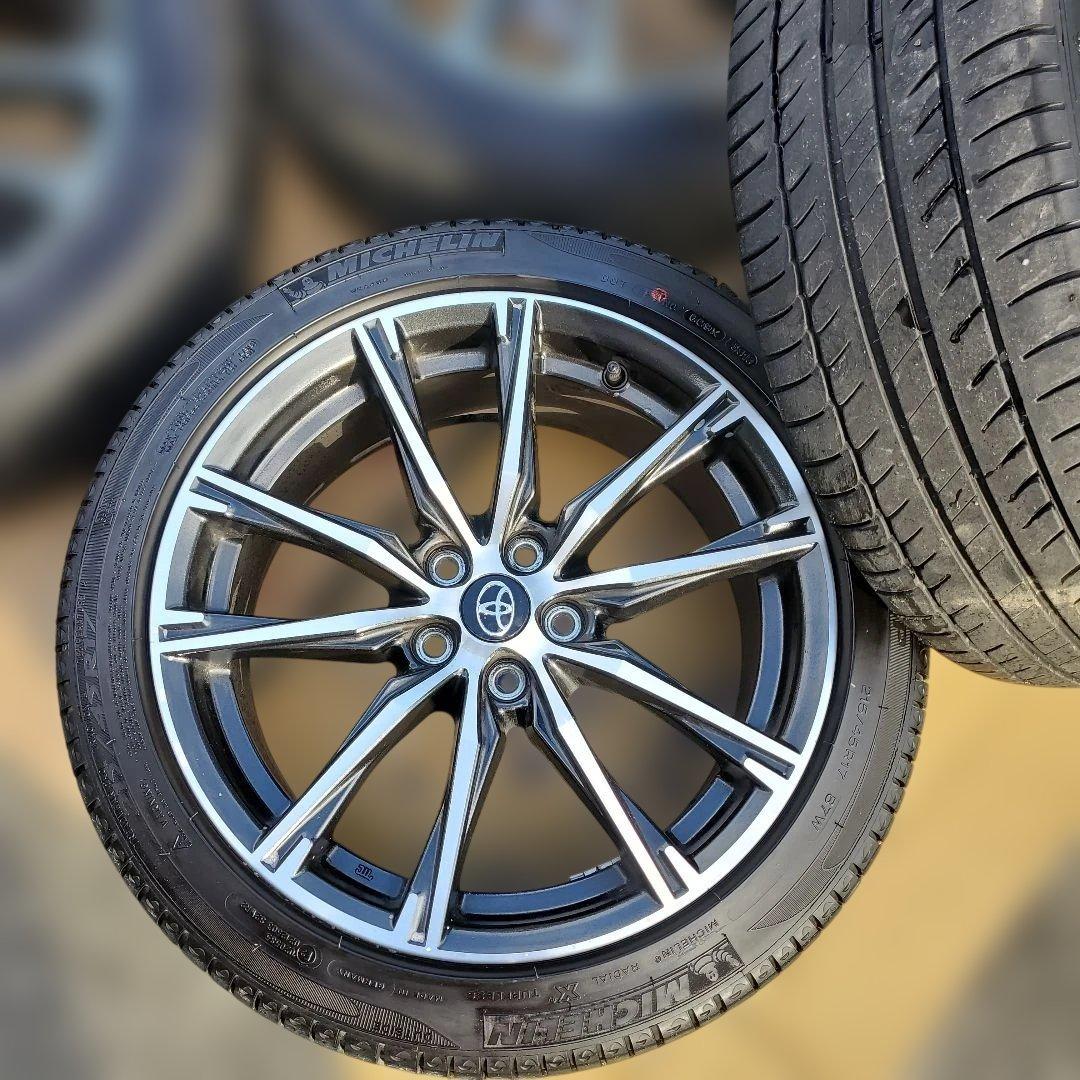 トヨタ86GTリミテッド215/45R17 純正ホイールセット
