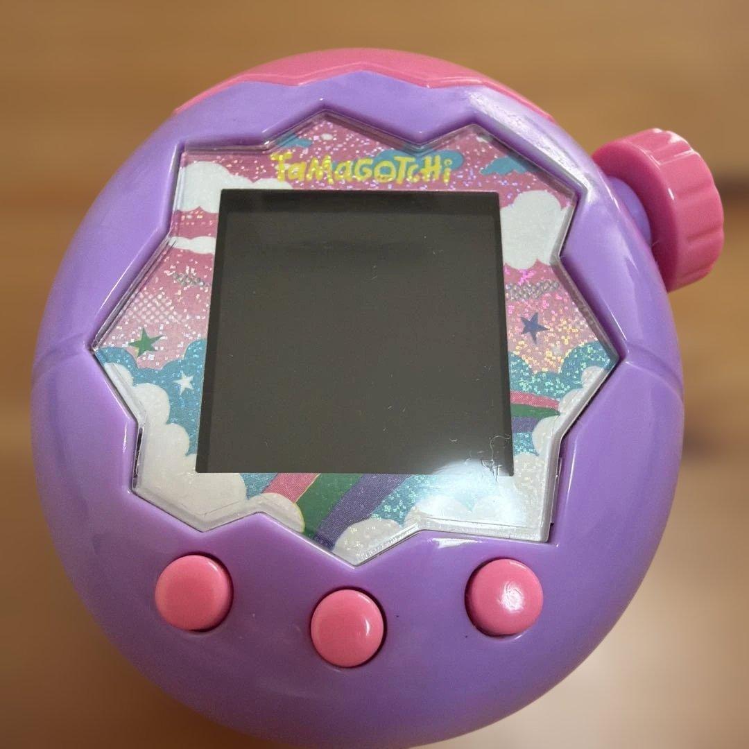 たまごっち パラダイス パープルスカイ　シリコーンカバー　保護フィルム　セット