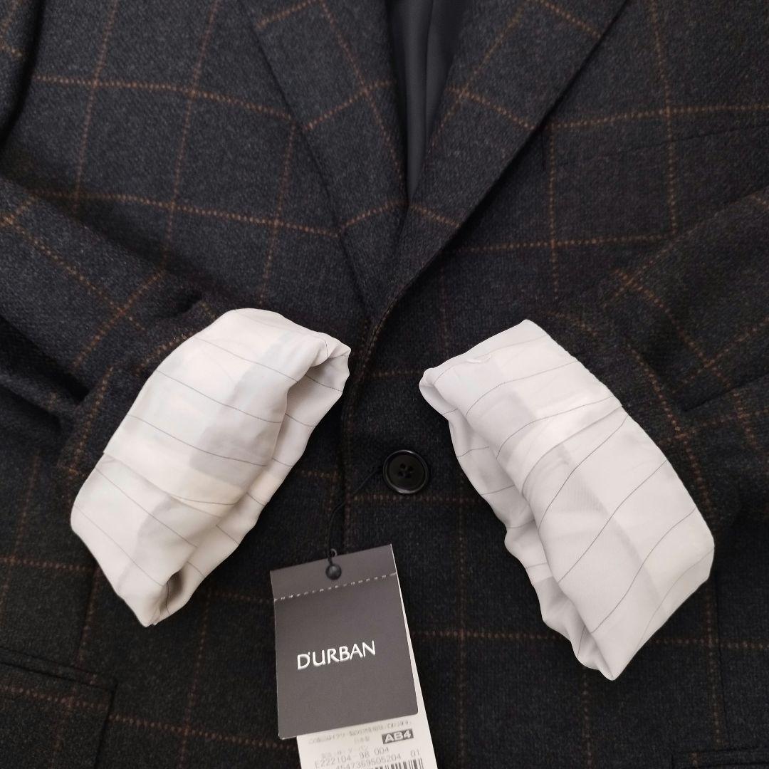 定価9万 新品タグ付 ダーバン ロロピアーナ ウールカシミヤ格子柄JK