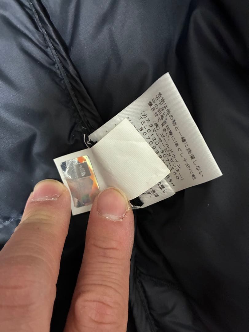 ノースフェイス ヌプシ ダウンベスト オールブラック US規格