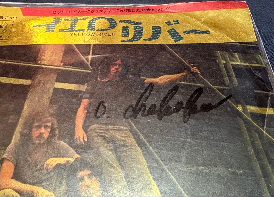 クリスティー イエローリバー EP サイン付き 激レア