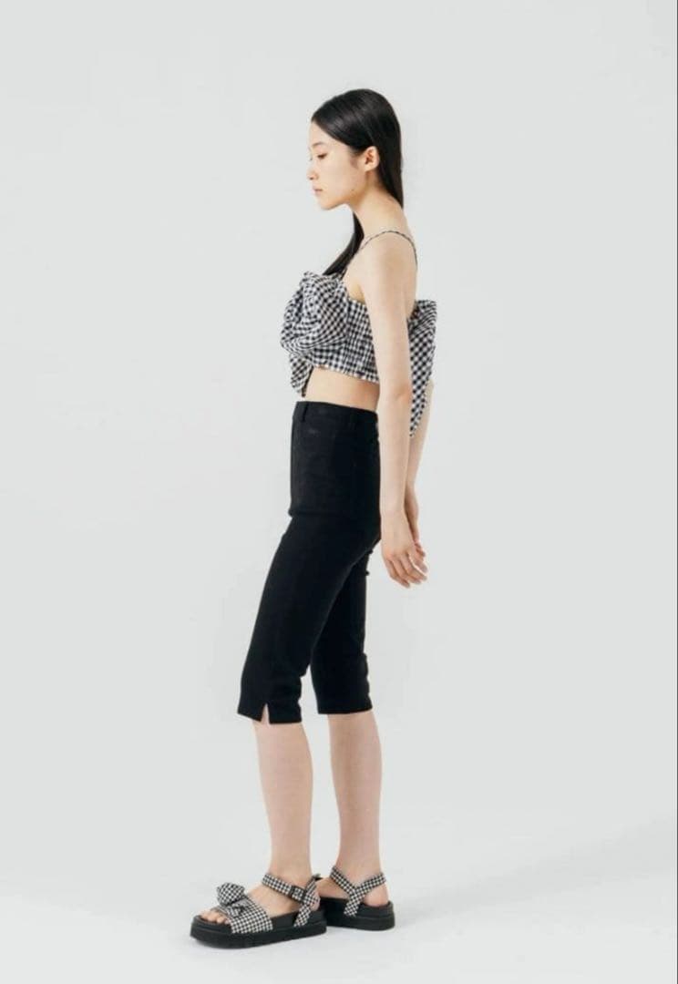 【新品タグ付き】Bibiy LULA BIKERS カプリパンツ