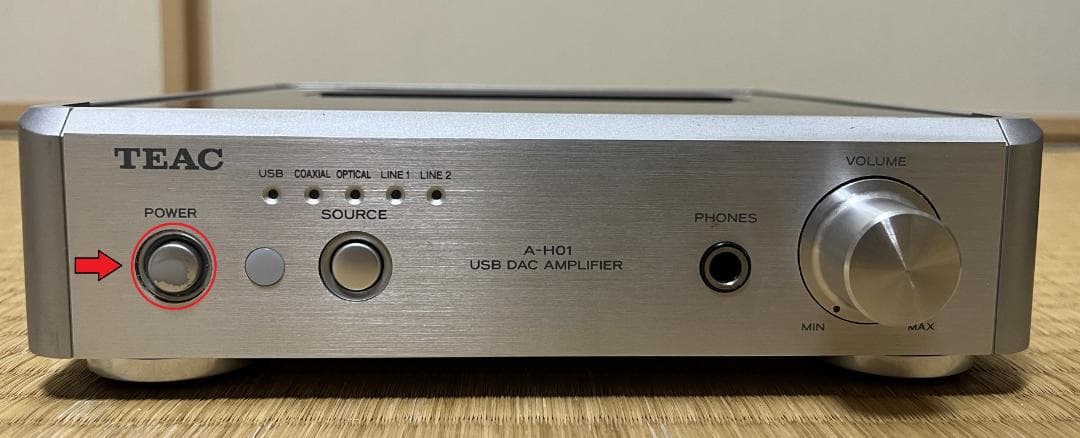TEAC A-H01-S　ステレオプリメインアンプ、2012年製