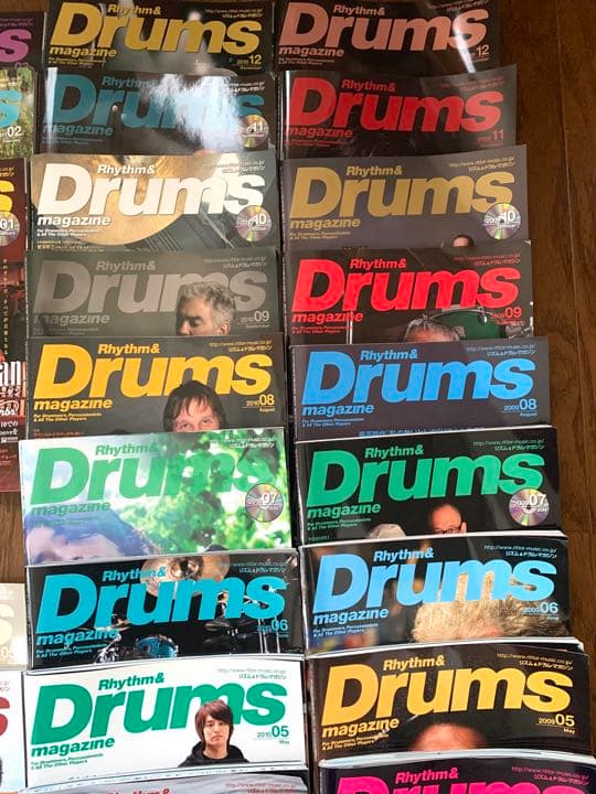 美品　レア　ドラムマガジン　49冊　CD15枚 2009-2014