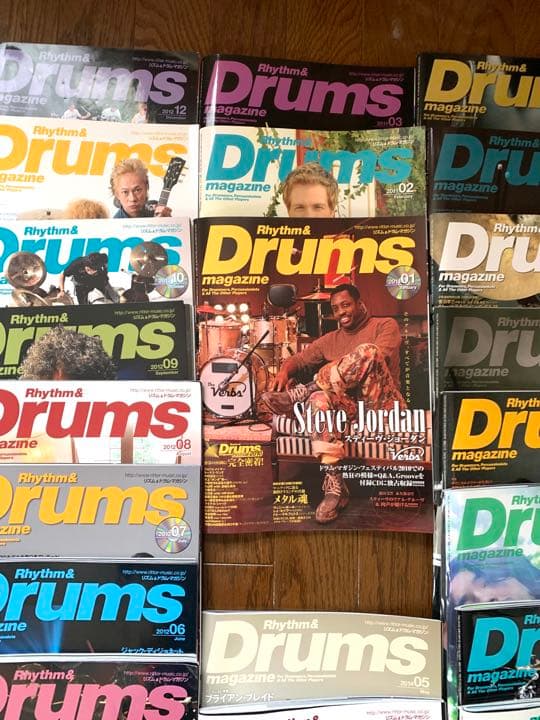 美品　レア　ドラムマガジン　49冊　CD15枚 2009-2014