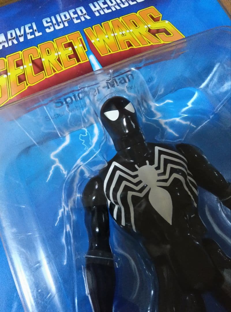 ジェントルジャイアント　スパイダーマン　ブラックコスチューム　ジャンボフィギュア