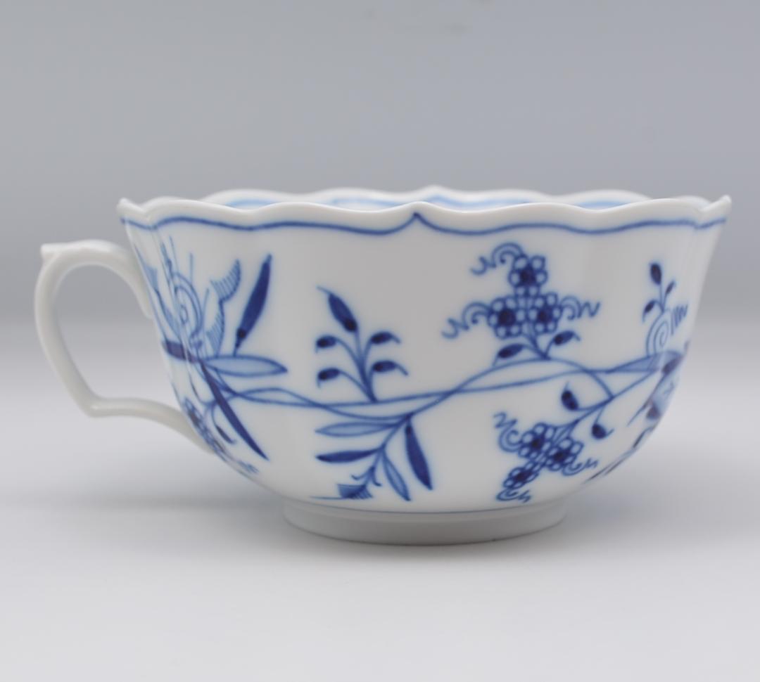 マイセン　MEISSEN　ティーカップ&ソーサーセット　ブルーオニオン　ザクロ