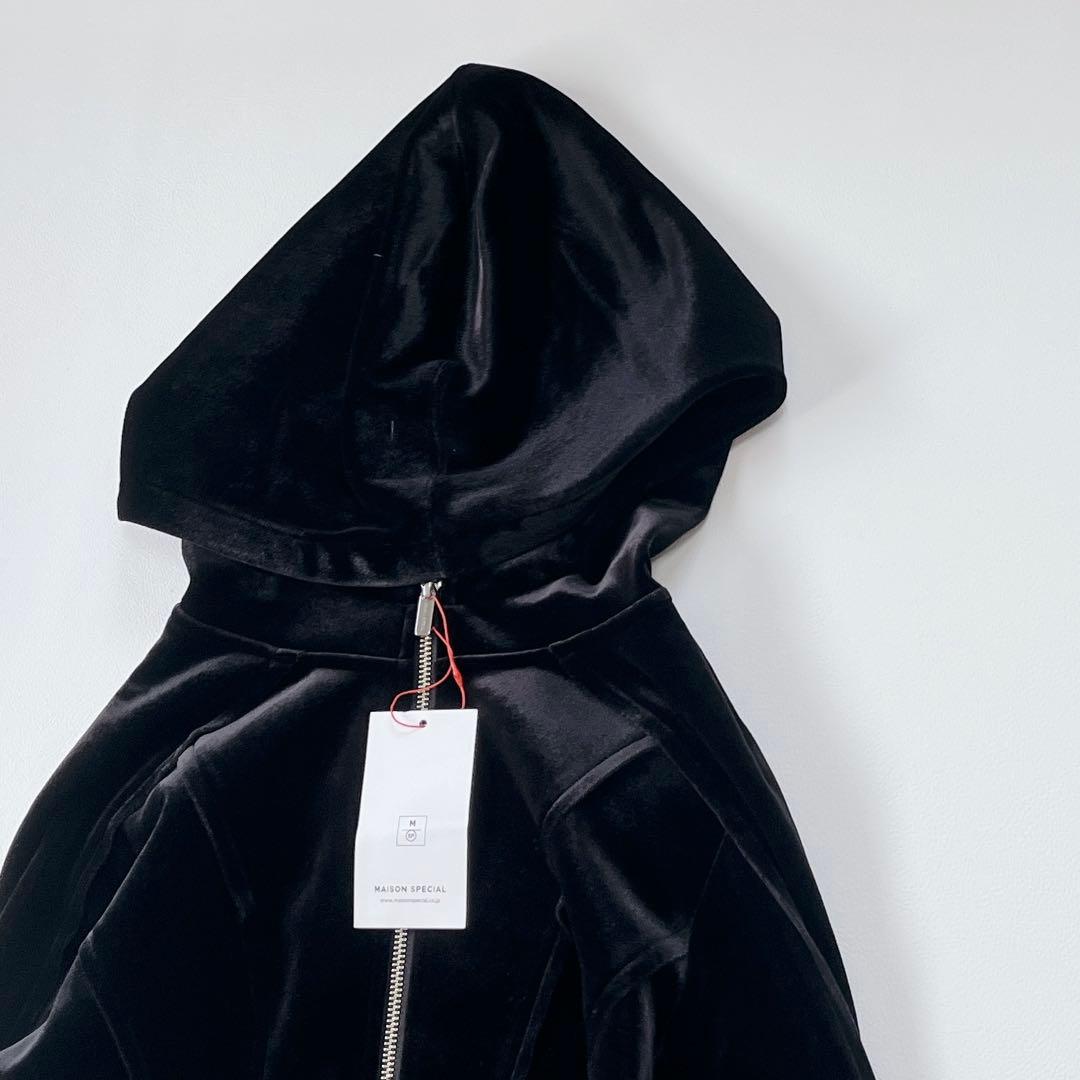 未使用✨2025 MAISON SPECIAL ベロアダンボールフーディパーカー