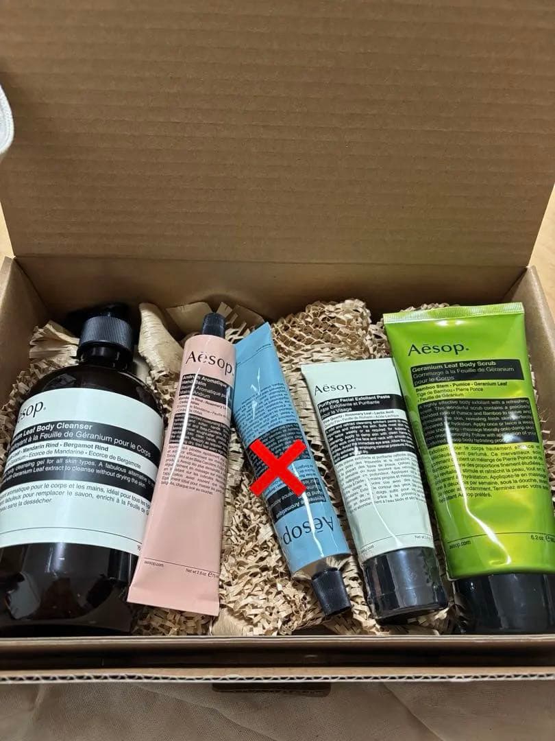 Aesop ボディケアセット 4点 ギフトボックス