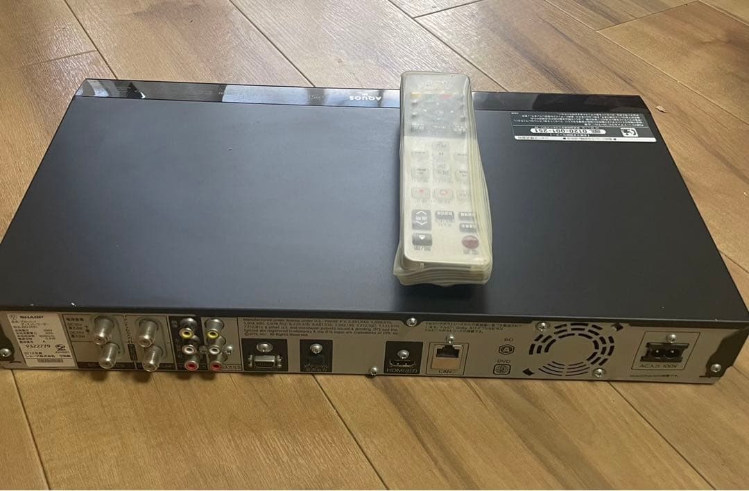 ⭐️早い物勝ち値引き中⭐️SHARPブルーレイHDDレコーダー12倍録画ダビングOK