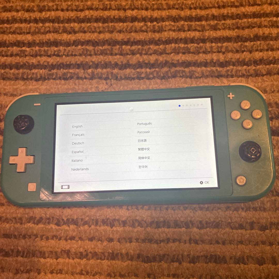 【中古】Nintendo Switch Lite ターコイズ