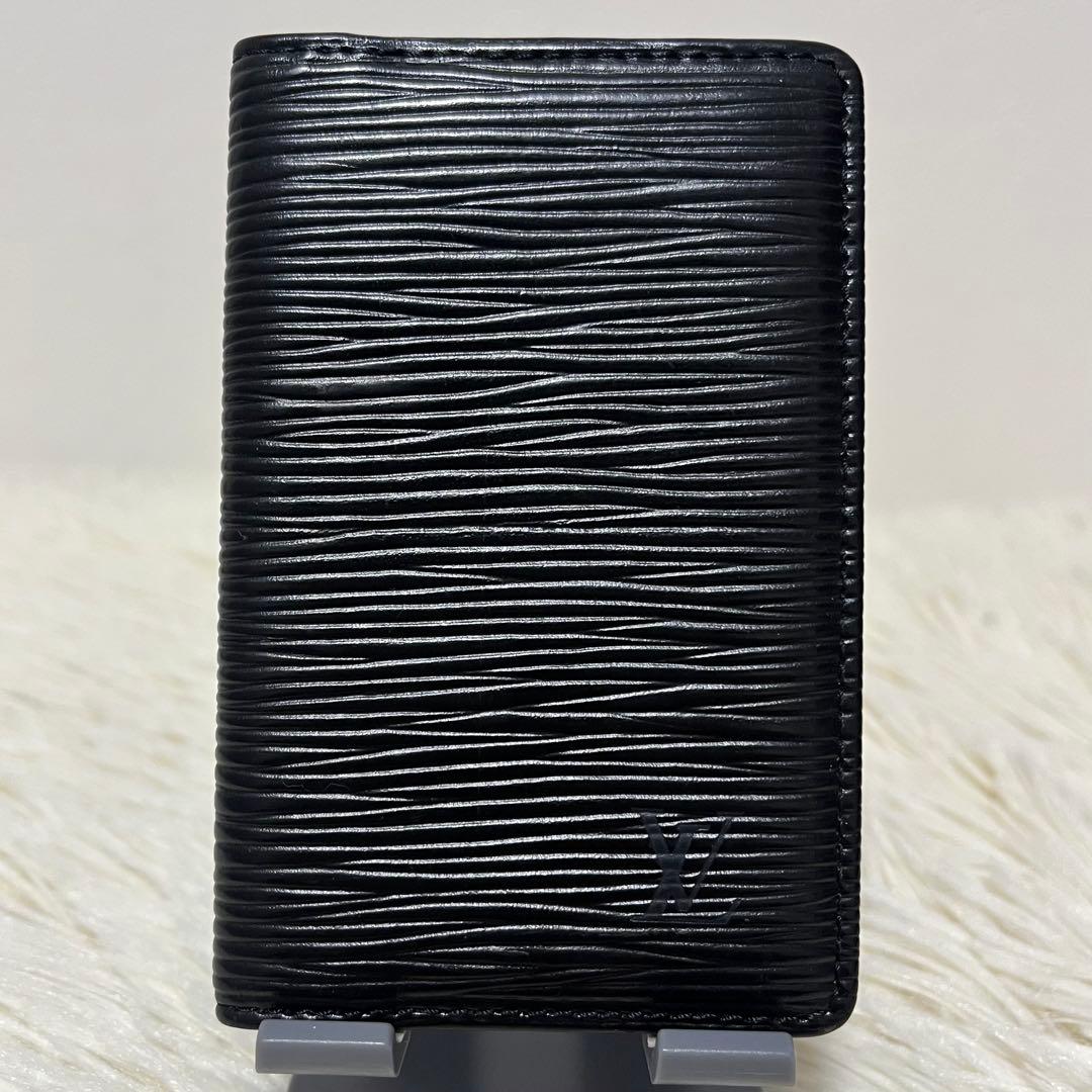 ルイヴィトン エピ 名刺入れ カードケースSPAIN ブラック