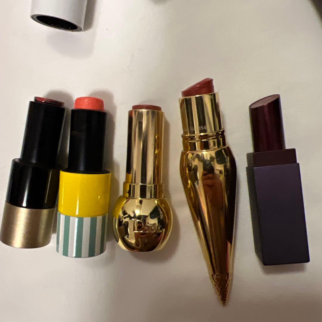 口紅　コスメまとめ売り　空容器など