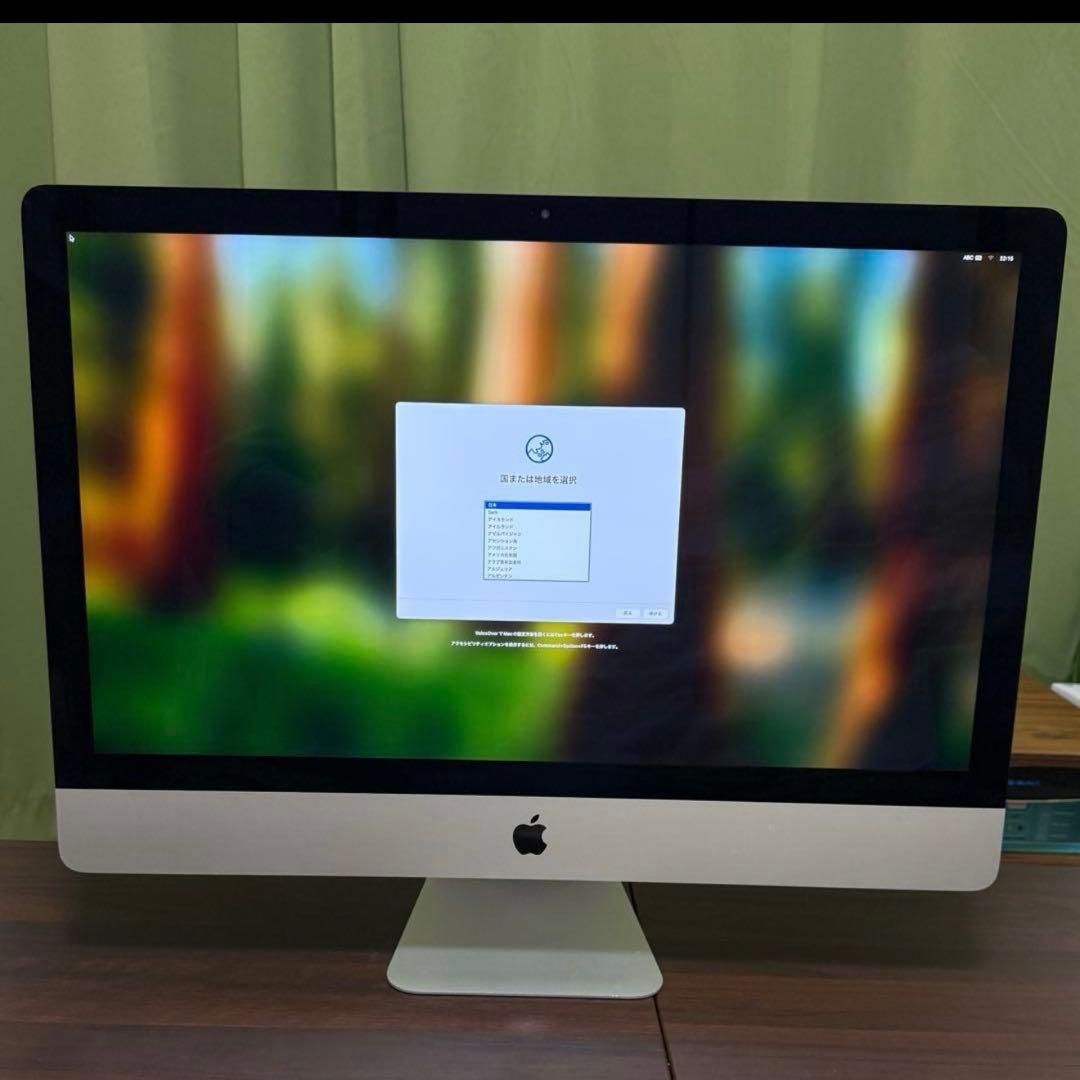 t*.様 iMac 27インチ 2019 Retina 5K メモリ40GB i