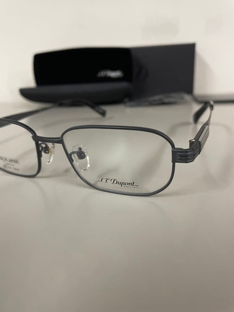 ❷未使用 S.T. Dupont ドゥポンメガネフレーム箱付き
