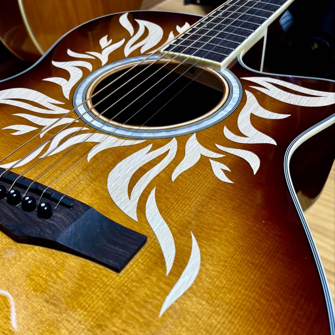 【新品同様】morris R-011 TS エレアコ 超低弦高調整済