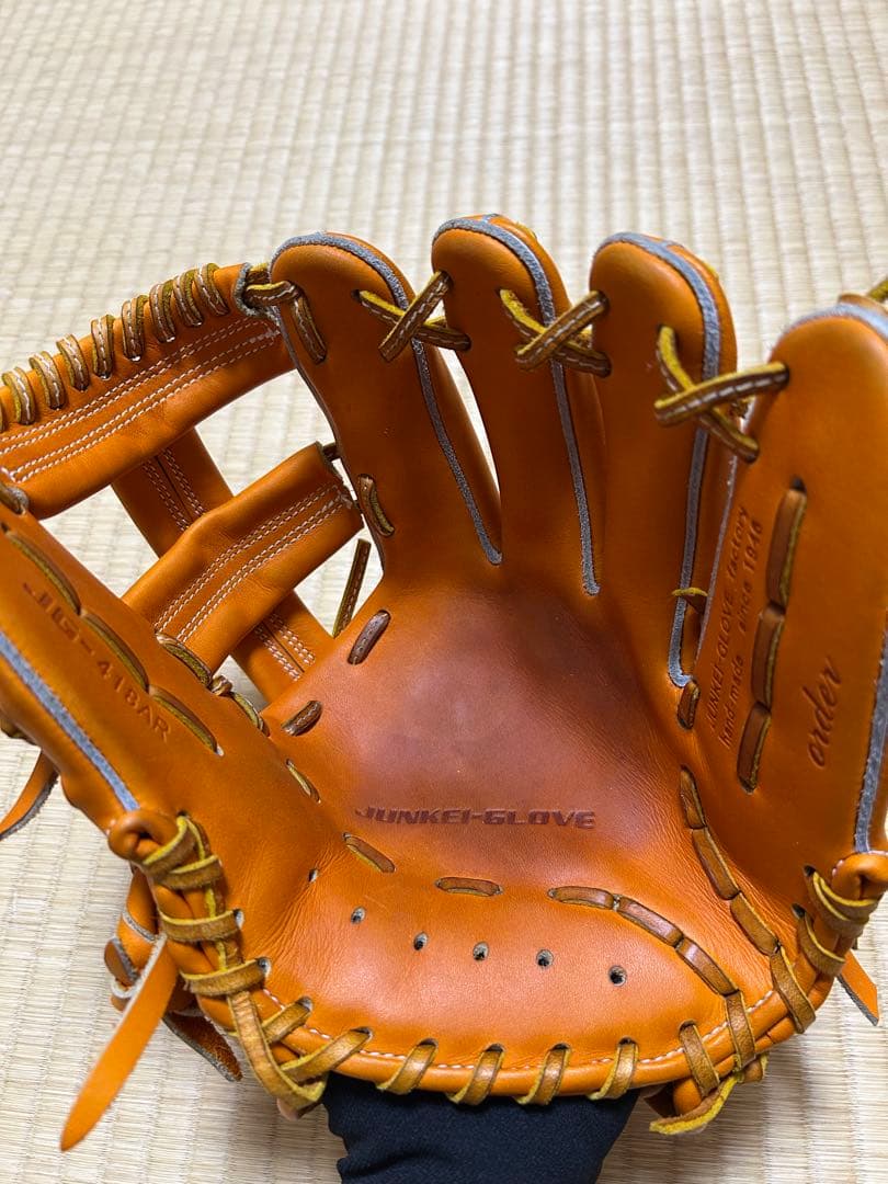 野球　グラブ　ジュンケイグラブ　内野用　オーダー