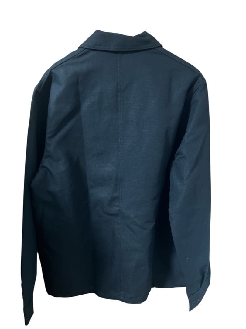 LE LABOUREURコットンリネンカバーオール　新品、未使用　ブラック3