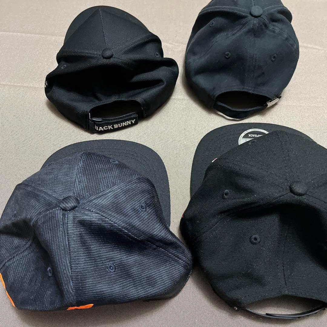 スポーツ　ゴルフ　キャップ　4点まとめ売り