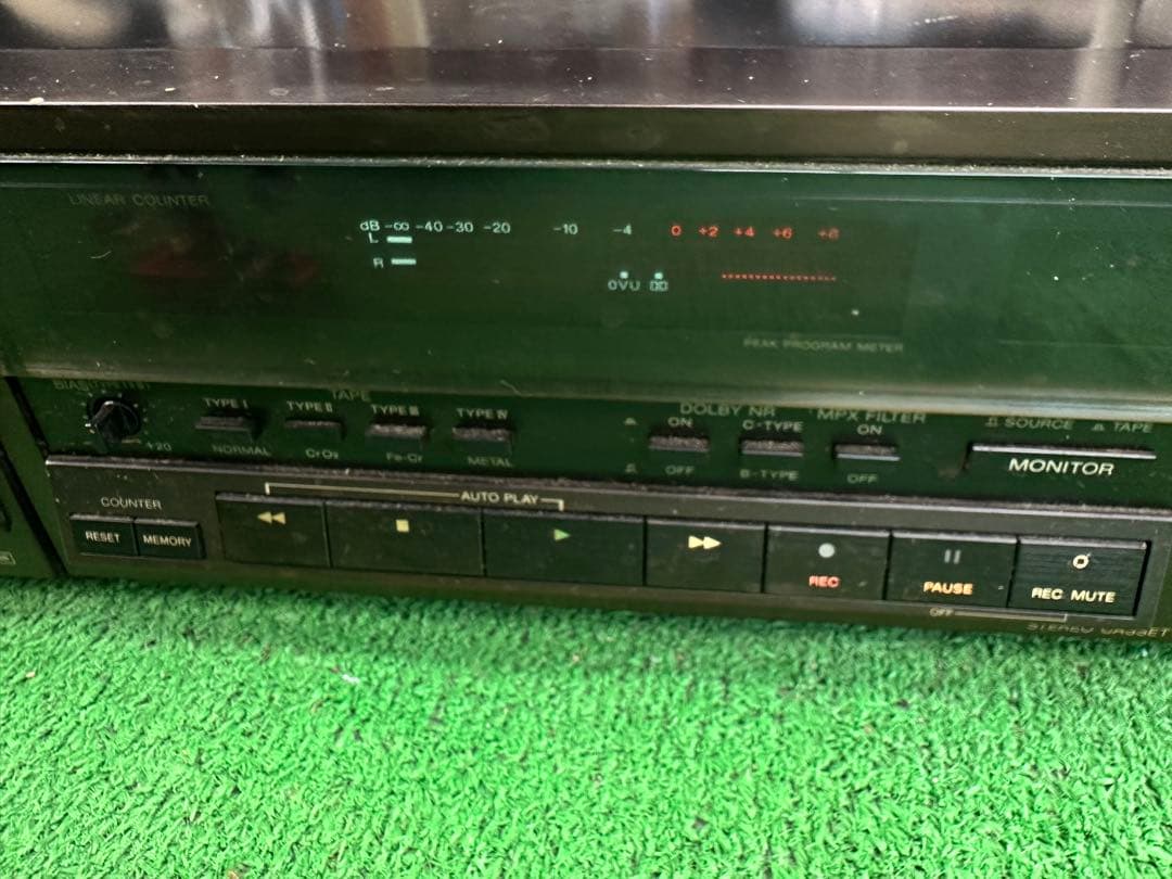 あ*は様 【通電確認済み】SONY TC-K555ES 3ヘッドカセットデッキ