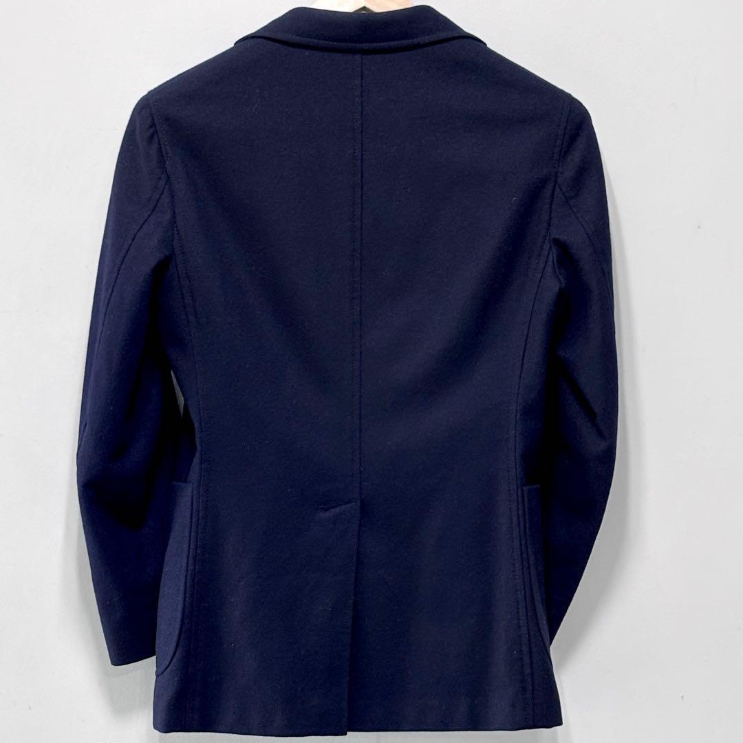 BOGLIOLI DOVER メンズ ウールテーラードジャケット ネイビー 42