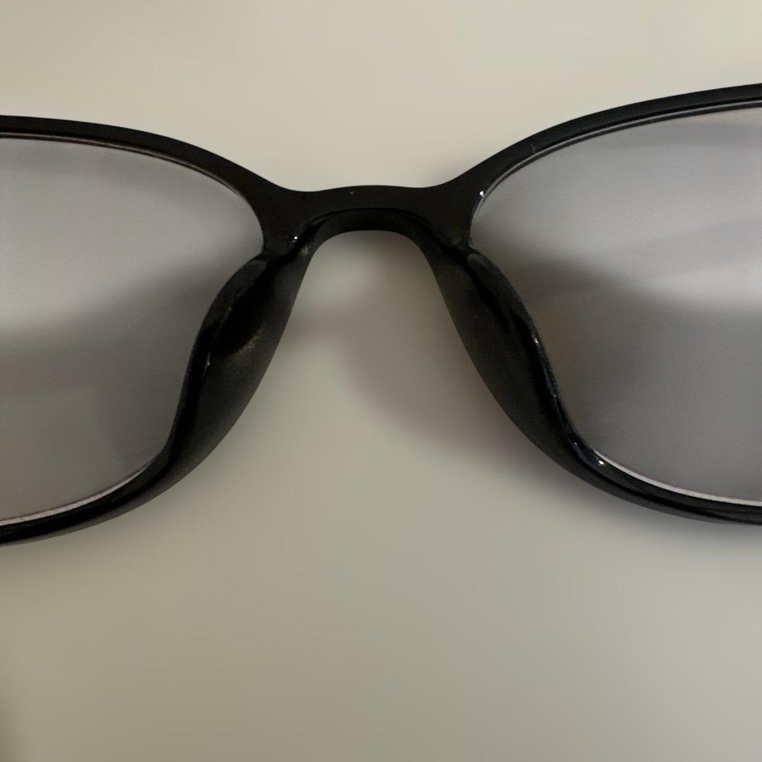 ピントグラス　老眼鏡　シニアグラス　軽度レンズ　PG707L-BK