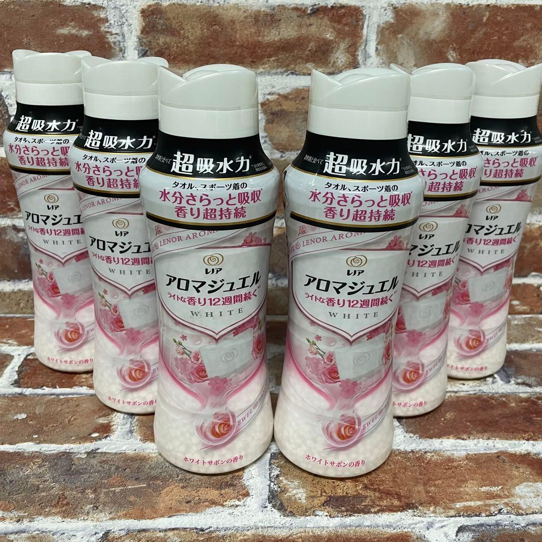 レノア アロマジュエル ホワイトサボン 470ml 6点×2