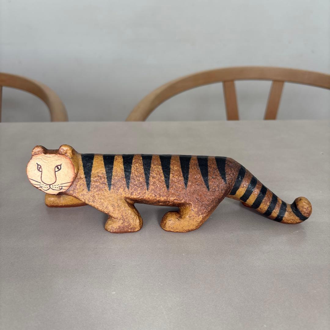 Lisa Larson トラの置物